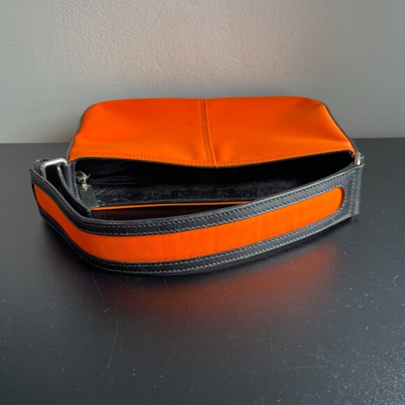 Givenchy Nylon and Calf Leather Handbag - Orange - Preowned - Picture 7 of 15